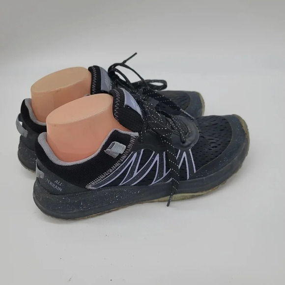 Avia Trail Running Shoes Womens Sz 8 Black Purple Trainers Sneakers Lace UP - Picture 8 of 10